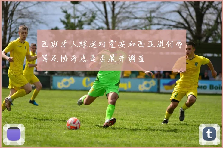西班牙人球迷对霍安加西亚进行辱骂足协考虑是否展开调查